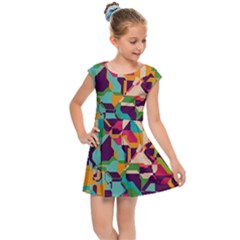 Kids  Cap Sleeve Dress 