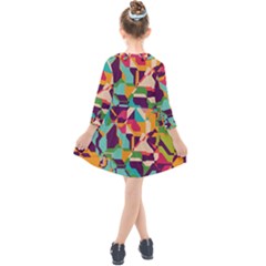 Kids  Quarter Sleeve Shirt Dress 