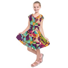 Kids  Short Sleeve Dress 