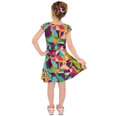 Kids  Short Sleeve Dress 