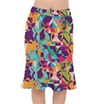 Retro chaos                                                                           Short Mermaid Skirt