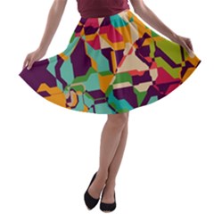 A-line Skater Skirt 