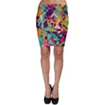 Retro chaos                                                                       Bodycon Skirt