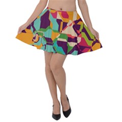 Velvet Skater Skirt 