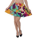 Retro chaos                                                                      Velvet Skater Skirt