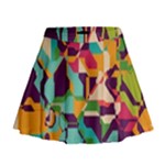 Retro chaos                                                                         Mini Flare Skirt