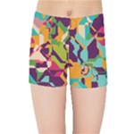 Retro chaos                                                                      Kids  Skinny Shorts