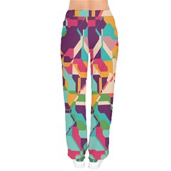 Women Velvet Drawstring Pants 