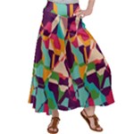 Retro chaos                                                                      Satin Palazzo Pants