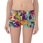 Retro chaos                                                                           Reversible Boyleg Bikini Bottoms