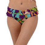 Retro chaos                                                                     Frill Bikini Bottom