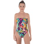 Retro chaos                                                                      Tie Back One Piece Swimsuit