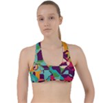 Retro chaos                                                                      Criss Cross Racerback Sports Bra