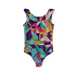 Retro chaos                                                                      Kids  Frill Swimsuit