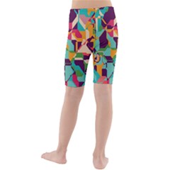 Kids  Mid Length Swim Shorts 