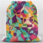 Retro chaos                                                                       Large Drawstring Bag