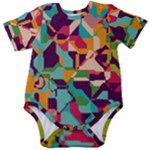 Retro chaos                                                             Baby Short Sleeve Bodysuit