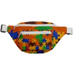 Retro colors puzzle pieces                                                                    Fanny Pack