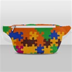 Retro colors puzzle pieces                                                                    Waist Bag