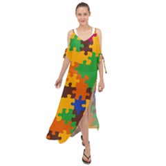 Maxi Chiffon Cover Up Dress 