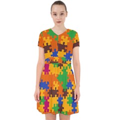 Adorable in Chiffon Dress 