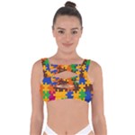 Retro colors puzzle pieces                                                                      Bandaged Up Bikini Top