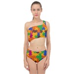 Retro colors puzzle pieces                                                                      Spliced Up Swimsuit