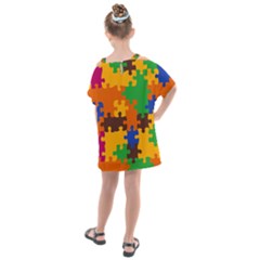 Kids  One Piece Chiffon Dress 