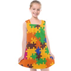 Kids  Cross Back Dress 