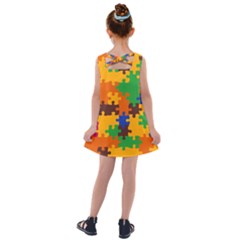 Kids  Cross Back Dress 