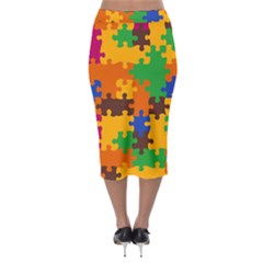 Midi Pencil Skirt 