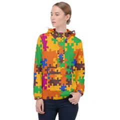 Women s Front Pocket Pullover Windbreaker 