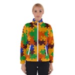 Retro colors puzzle pieces                                                                        Winter Jacket