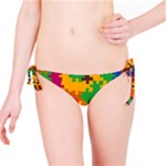 Retro colors puzzle pieces                                                                        Bikini Bottom