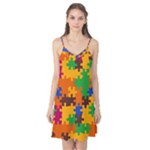 Retro colors puzzle pieces                                                                        Camis Nightgown