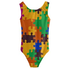 Kids  Cut-Out Back One Piece Swimsuit 