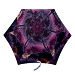 Landscape Landscape Painting Purple Purple Trees Mini Folding Umbrellas