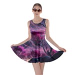 Landscape Landscape Painting Purple Purple Trees Skater Dress