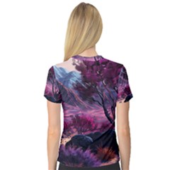 V-Neck Sport Mesh T-Shirt 