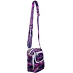 Landscape Landscape Painting Purple Purple Trees Shoulder Strap Belt Bag