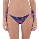 Landscape Landscape Painting Purple Purple Trees Reversible Bikini Bottoms