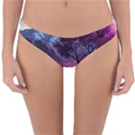 Landscape Landscape Painting Purple Purple Trees Reversible Hipster Bikini Bottoms