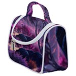 Landscape Landscape Painting Purple Purple Trees Satchel Handbag