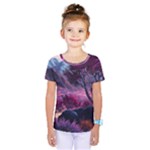 Landscape Landscape Painting Purple Purple Trees Kids  One Piece Tee