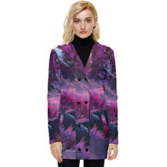 Button Up Hooded Coat  