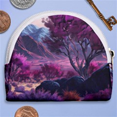 Horseshoe Style Canvas Pouch 
