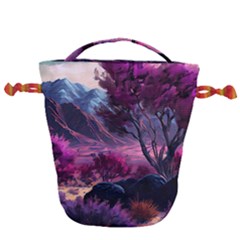 Drawstring Bucket Bag 