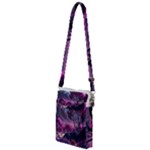 Landscape Landscape Painting Purple Purple Trees Multi Function Travel Bag