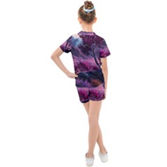 Kids  Mesh T-Shirt and Shorts Set 
