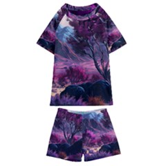 Kids  Swim T-Shirt and Shorts Set 